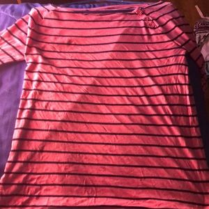 Striped long sleeve shirt